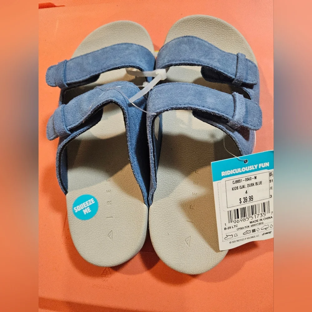 Reef Kids Ojai Sandal: BLUE/GRAY: NEW WITH TAGS: SIZE 4